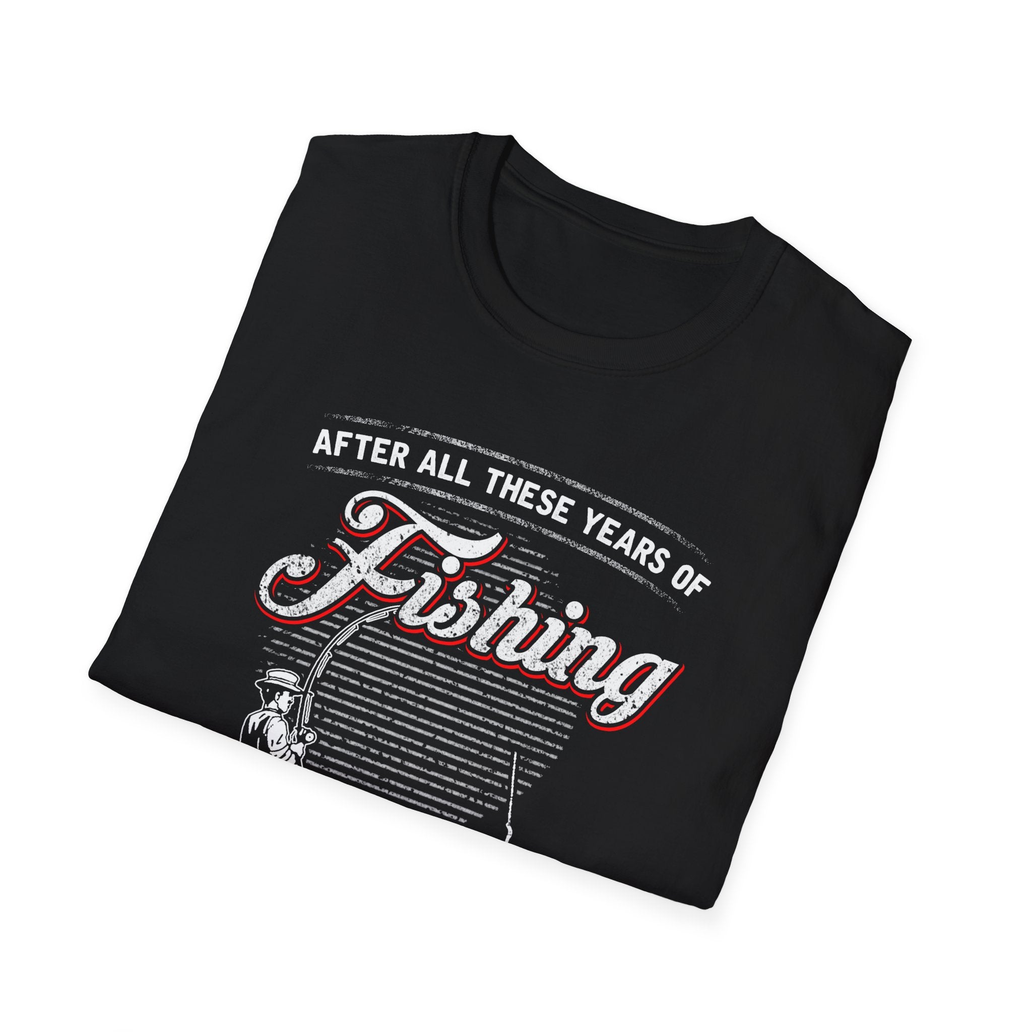 Fishing T-Shirt - "After All These Years of Fishing, My Wife is Still My Best Catch" - Perfect Gift for Fishermen
