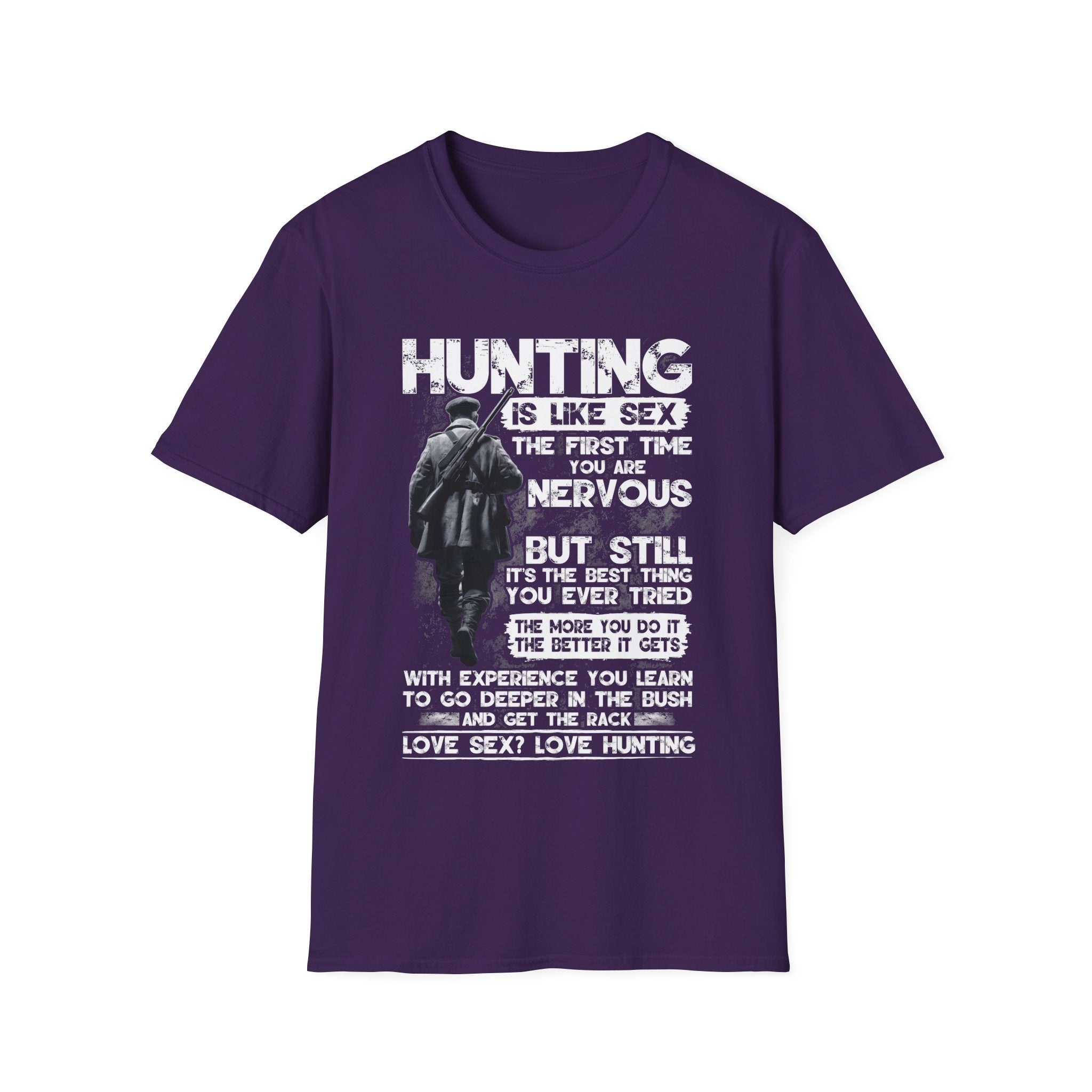 Funny Hunting T-Shirt - 'Hunting is Like- Graphic Tee for Outdoors Enthusiasts