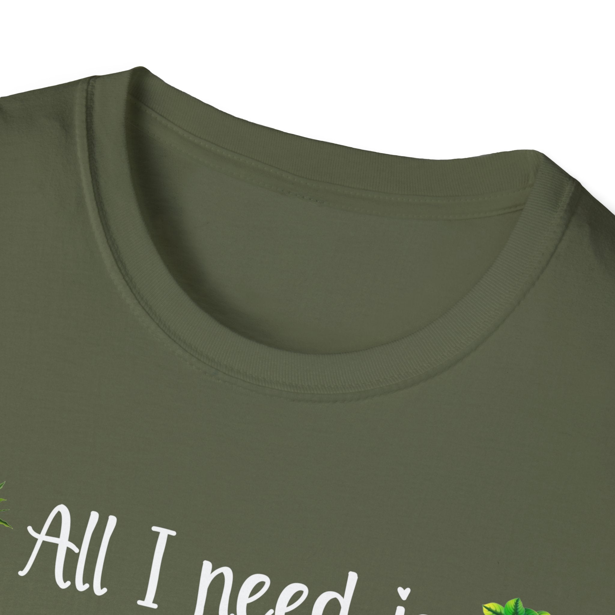Plant Lover Unisex Softstyle Gardening T-Shirt - "All I Need Is This Plant and That Other Plant"