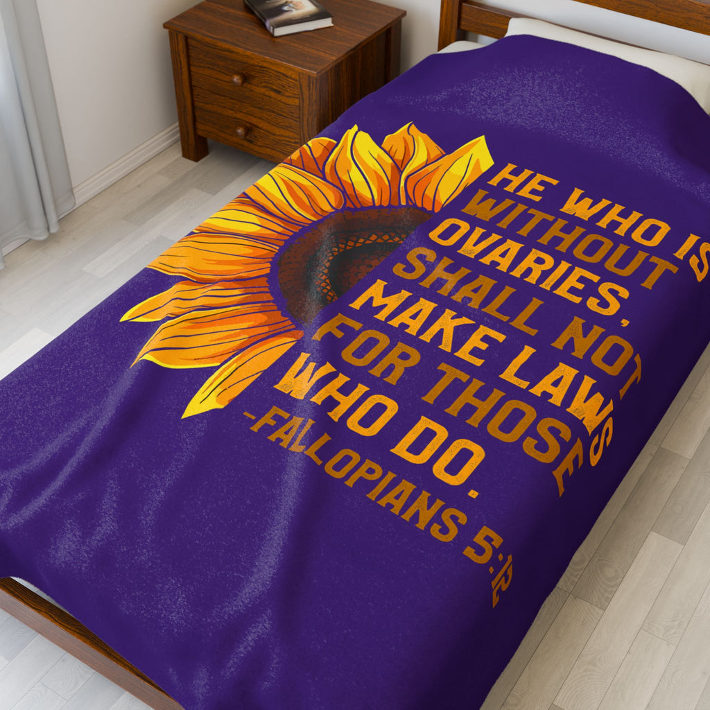 Sunflower Inspirational Plush Blanket, Cozy Throw for Home Decor, Gift for Friends, Unique Wedding Gift, Soft Blanket for All Seasons