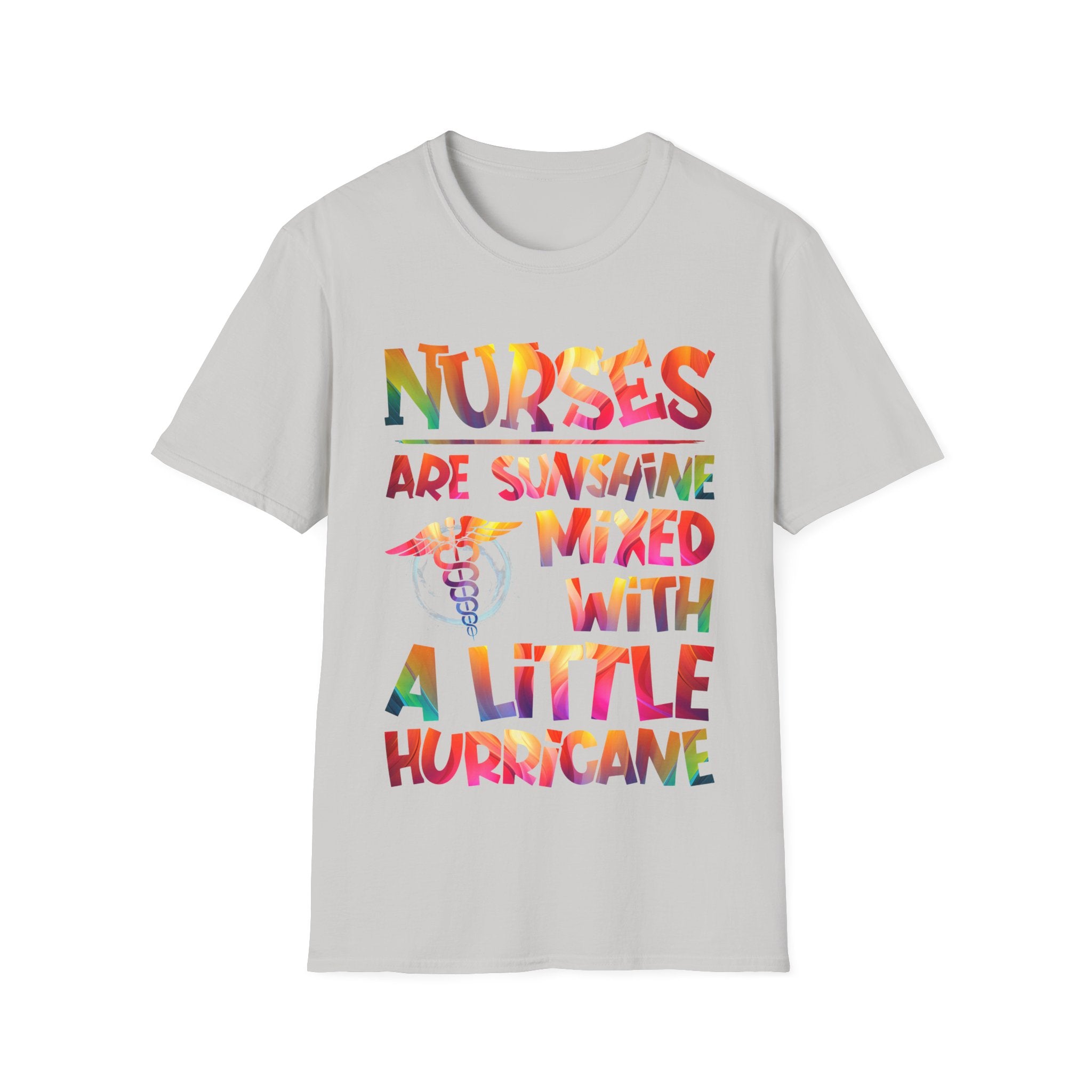 Nursing Sunshine Unisex T-Shirt - Colorful Nurse Appreciation Tee