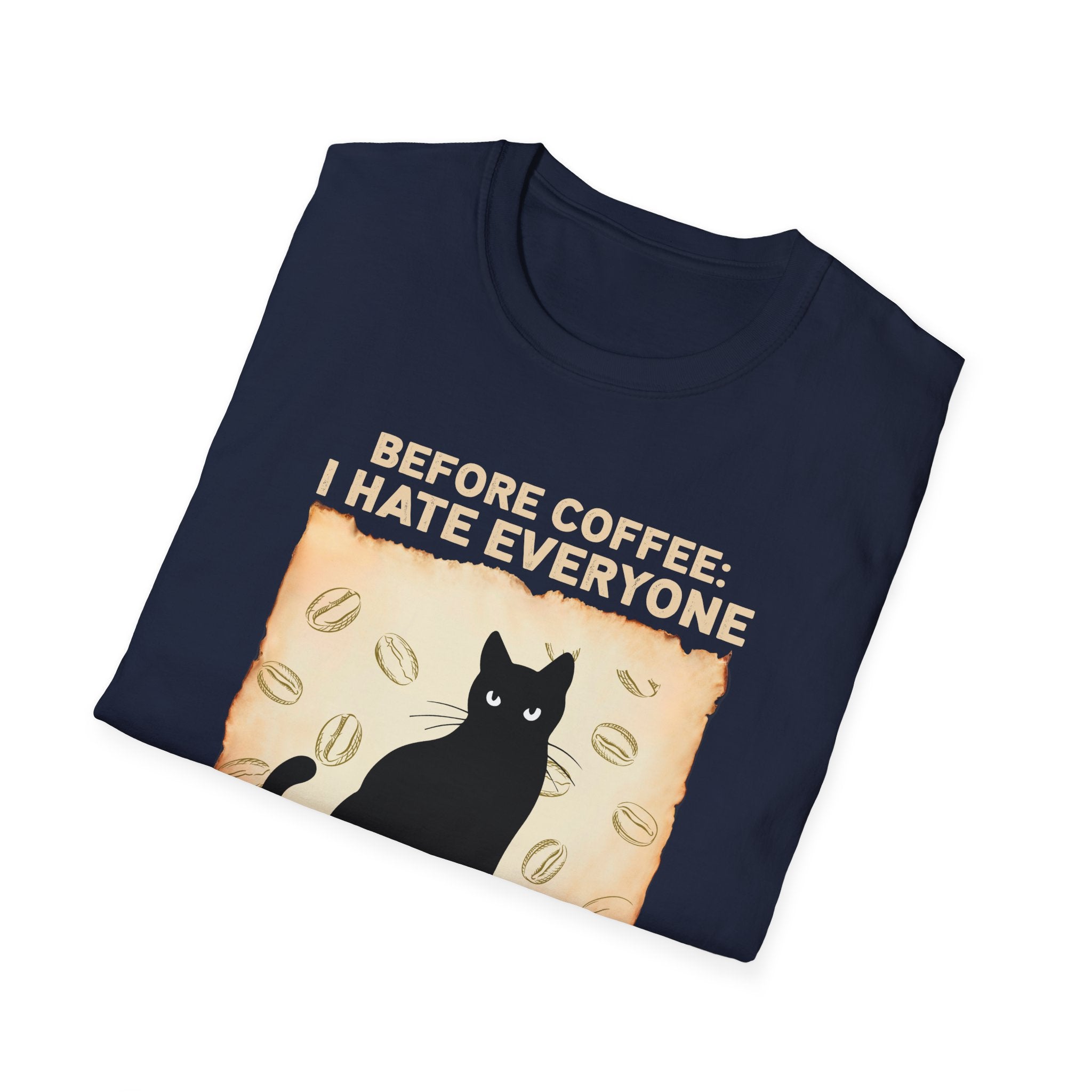 Coffee Lover Unisex T-Shirt - Before Coffee I Hate Everyone