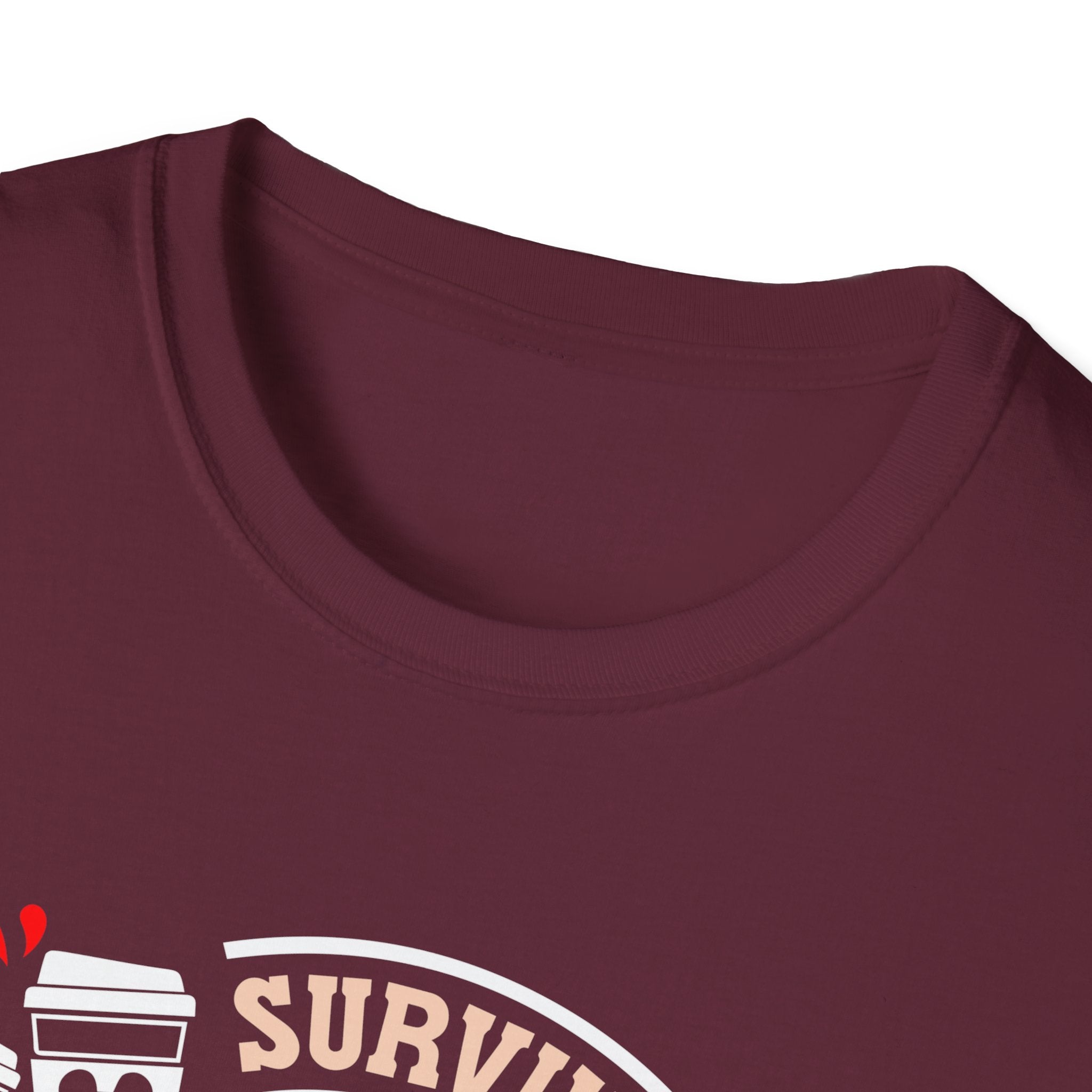 Surviving Motherhood One Sip at a Time Coffee T-Shirt