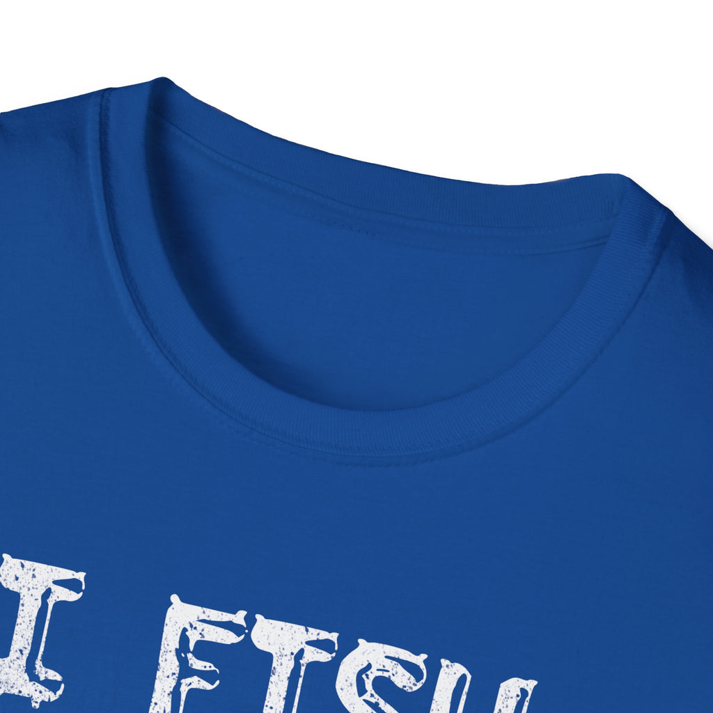 I Fish Because Punching People Is Frowned Upon T-Shirt | Funny Fishing Shirt for Anglers