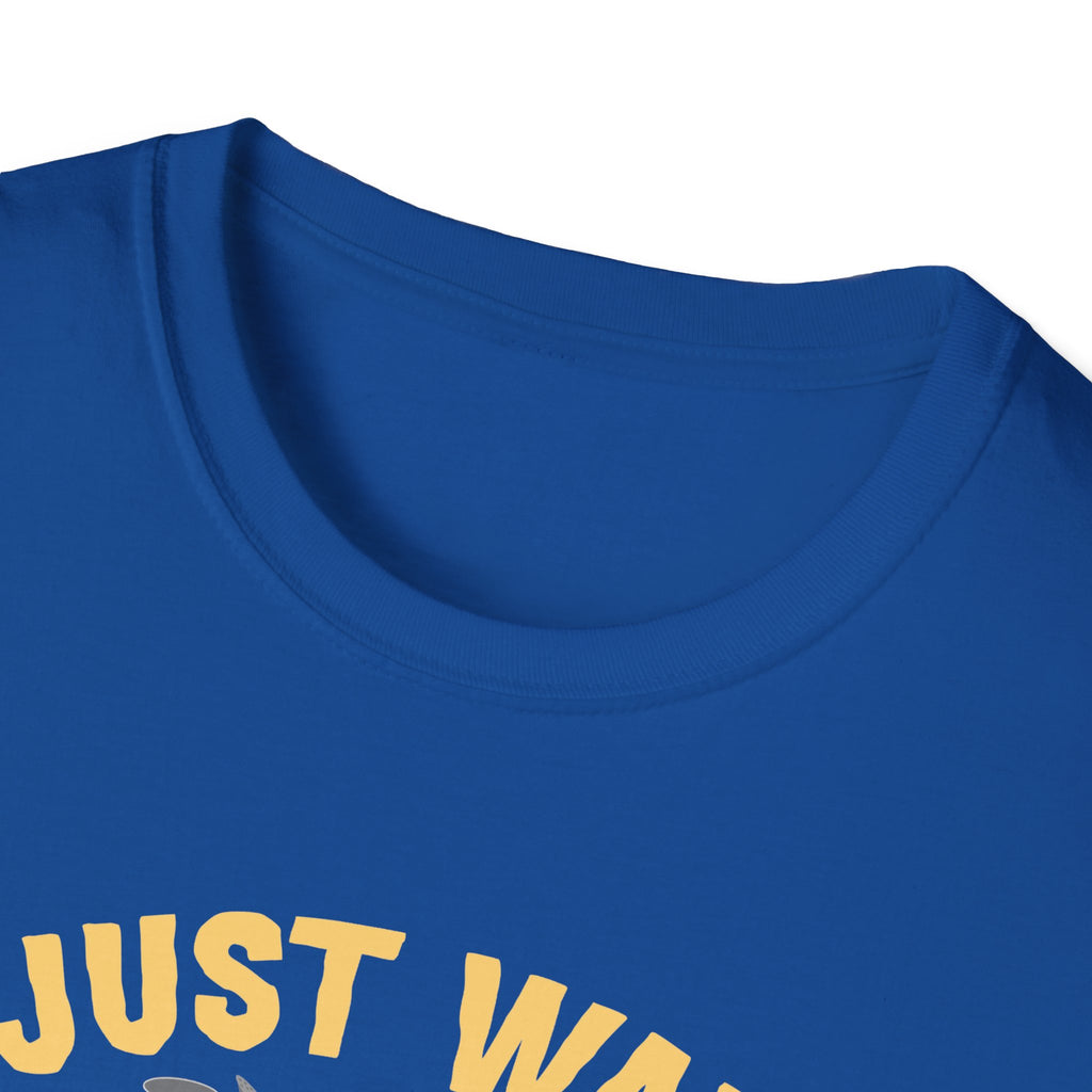 Gardening & Dog Lover Unisex T-Shirt - 'I Just Want to Work in My Garden and Hangout with My Dog'