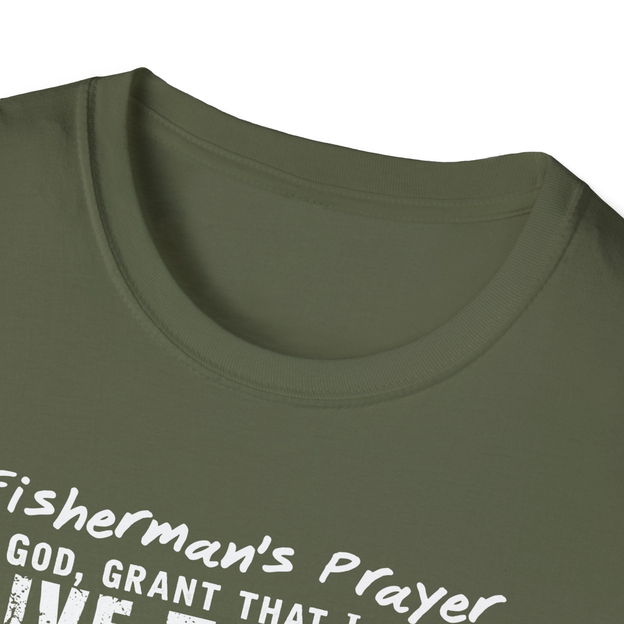 Fisherman's Prayer Unisex Softstyle T-Shirt - For Outdoor Lovers & Anglers