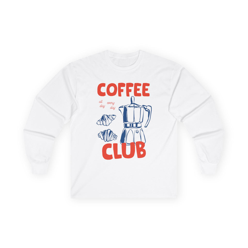 Coffee Club Long Sleeve Tee