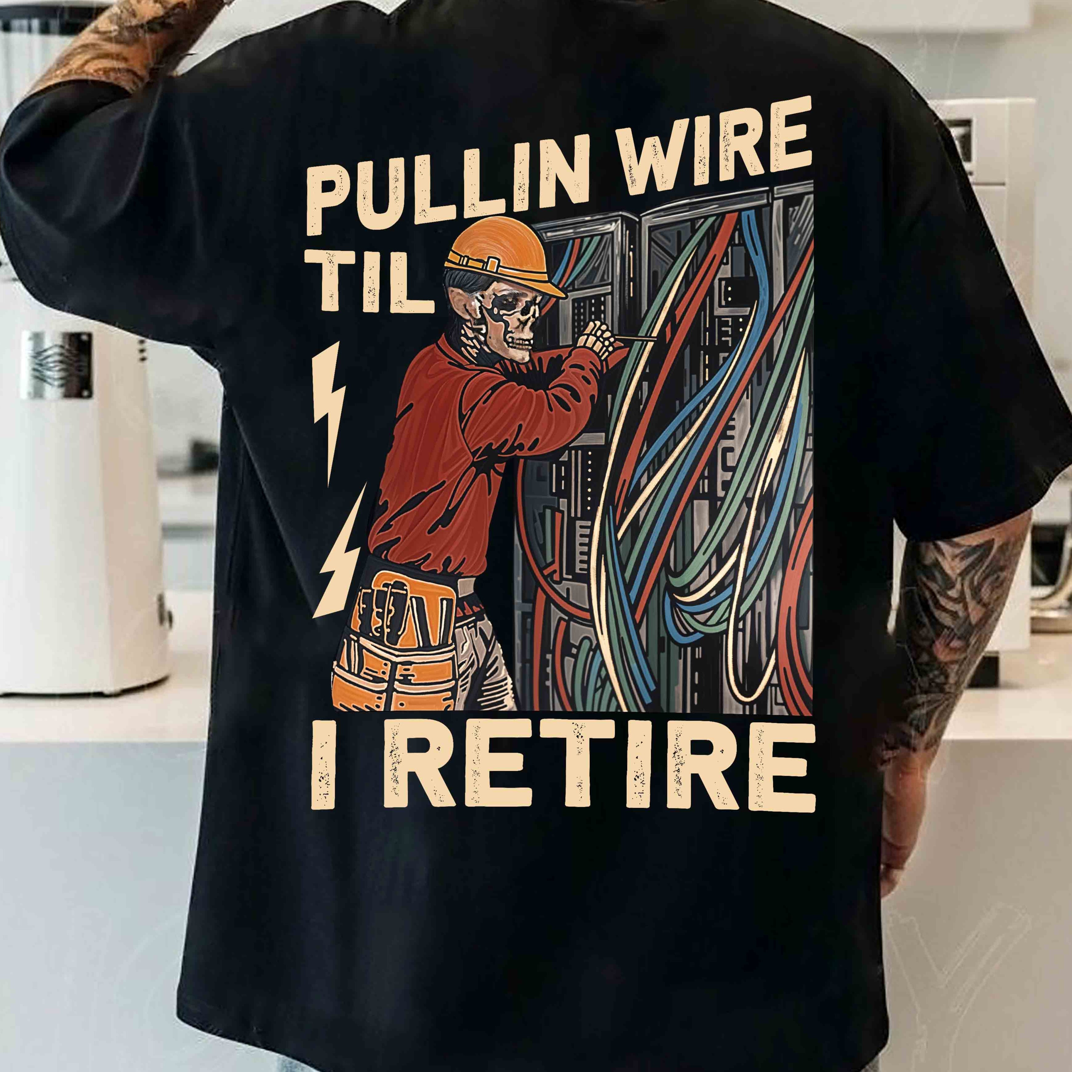 Electrician Humor T-Shirt, Funny Tee for Electricians, Gifts for Him, Retirement Shirts, Unisex Softstyle Tee
