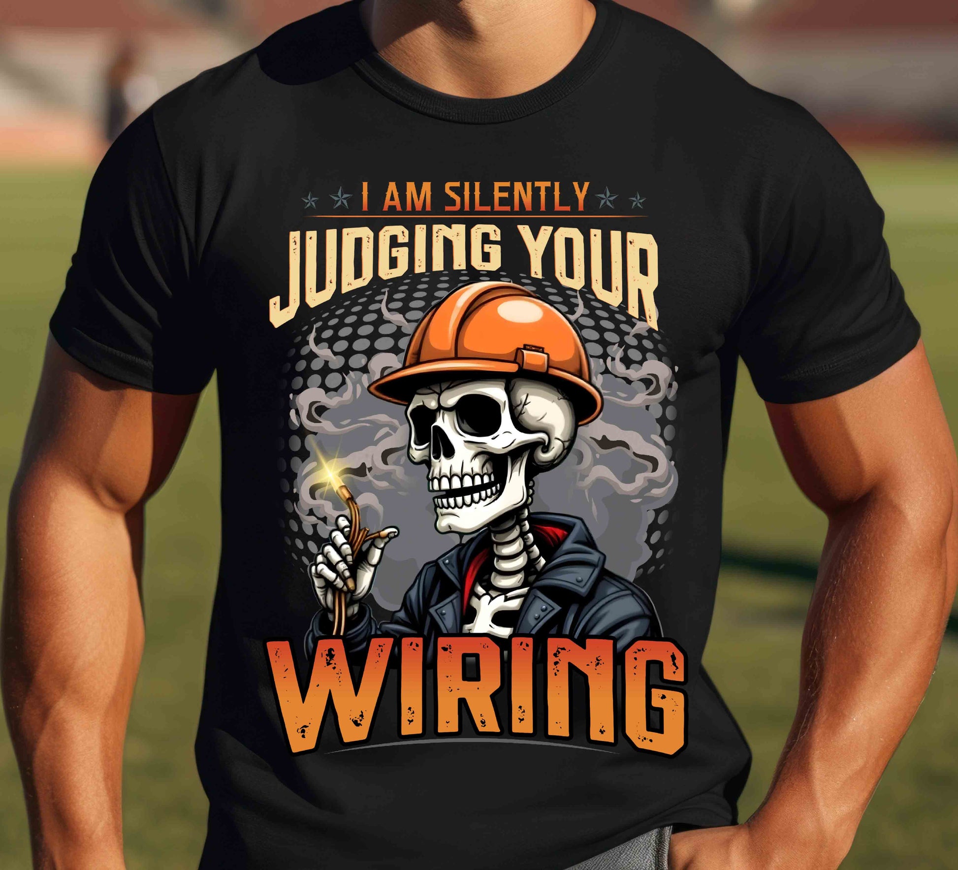 I'm Silently Judging Your Wiring Funny T-Shirt